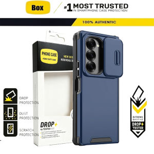 Military Grade Drop Protection Camera Slide Cover for Samsung Galaxy Z Fold 8 Ultra 7 6 5 4 Heavy Duty Shockproof Ott-Box Case