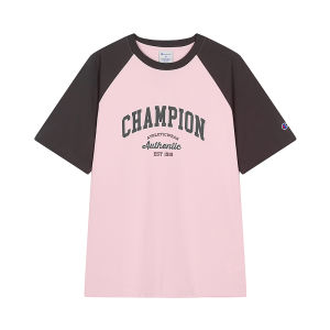 Champion | Áo Thun Cotton 100% Phong Cách Retro
