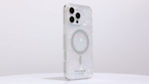 Kate Spade New York iPhone 16/iPhone 17 Series Chunky Glitter Iridescent MagSafe Compatible Case