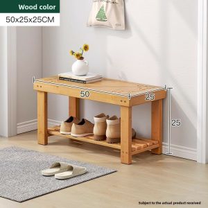 Besee | Sittable Wooden Shoe Bench Storage