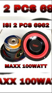 Paket 2 pcs Speaker Subwoofer Legacy LG6962 / LG 6962