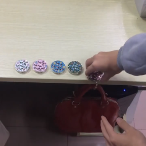 Foldable Purse Hook✨Zinc Alloy Floral Butterfly Gantungan | Table Bag Hanger for Cafe Office