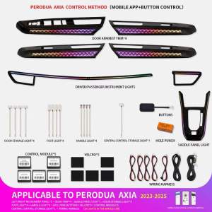 [Peordua Axia Gen 2] OEM Interior RGB LED Ambient Light