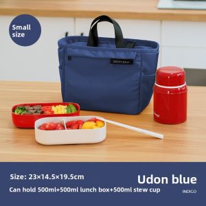 EACHY | Insulated Lunch Box Canvas Handbag