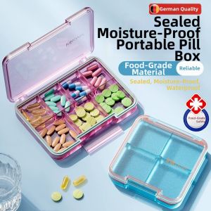 FANSANG | Portable Travel Pill Organizer Box 7-Day