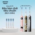 ≮513≯ApiYoo | Đầu Đánh Răng Điện Dành Cho Trẻ Em & Người Lớn, 4 Cái. 