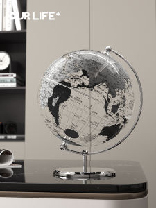 Globe Ornament Modern Light Luxury High-End Living Room Entrance TV Cabinet Study Bookcase Office Wine Cabinet Decorations