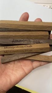 แท่งบล็อกโอ๊ค: Toasted Oak BLOCK For BBQ or Home Brewing Wine Making to Provide the Flavour of Oak Barrel