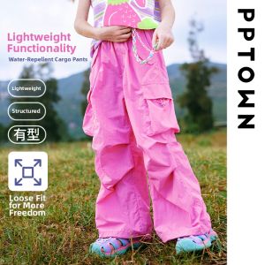 PPTOWN | Girls Hooded Water-Resistant Jacket Set