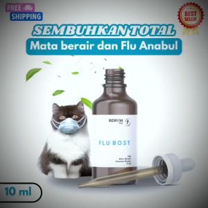 Obat Flu Kucing Ampuh & Serum Flu Batuk Pilek Kucing