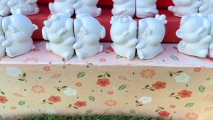 Tô tượng thạch cao cặp Bộ 12 con giáp size nhỏ (không kèm màu và cọ)