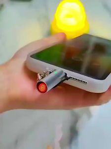 OLAF | Bộ Chuyển Đổi Bật Lửa Điện Thoại Di Động Cổng Type-C Di Động Đầu Nối USB C Cho iPhone Samsung