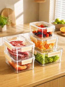 MEIZHUFU | Freshness Storage Container Food-grade Refrigerator Organizer