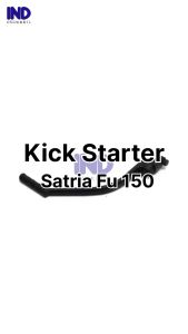Kick Starter Satria FU 150 Lama Pedal Kik Pijakan Injekan Engkol Slahan Selahan Lever Stater Engkolan