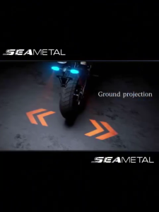 Bộ 2 Đèn Xi Nhan led Chất Lượng Cao Cho Xe Mô Tô Đèn Chiếu Màu Đèn Chảy Flash Đèn