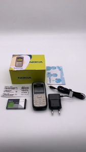 สำหรับ Nokia 1200โทรศัพท์มือถือของแท้ปลดล็อกแป้นพิมพ์คุณสมบัติโทรศัพท์ธรรมดา