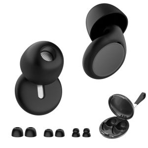 Nút Tai Silicon Mềm Có Thể Tái Sử Dụng Để Giảm Tiếng Ồn Hỗ Trợ Giấc Ngủ Buổi Hòa Nhạc & Môi Trường Làm Việc Khối Tai Khử Tiếng Ồn