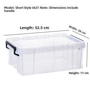 Thickened Transparent Storage Box