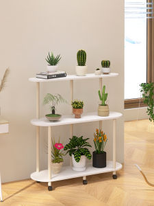 Modern Minimalist Indoor Balcony Plant Stand Multi-layered Free-standing Narrow Style Potted Plant Holder Succulent Rack