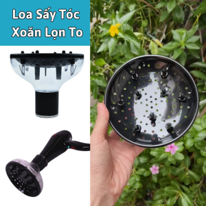 LOA SẤY TÓC UỐN XOĂN ĐA NĂNG CHO NHIỀU LOẠI MÁY SẤY