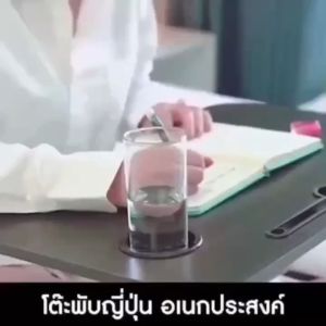 🔥Fine household🔥แข็งแรงยิ่งขึ้น สีเยอะที่สุด! 5 สี โต๊ะญี่ปุ่นอย่างดี โต๊ะพับ โต๊ะอเนกประสงค์ โต๊ะญี่ปุ่น โต๊ะวางโน๊ตบุ๊ค สำหรับเด 60x40x28cm