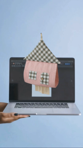 [TẶNG MÓC TREO] Túi Treo Khăn Giấy Runa CornerTissue Box Washed Cotton Cao CấpTiện LợiDecor Phòng