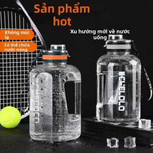 Sports Tumbler with Straw Large Capacity Shatterproof Heat-Resistant Cup