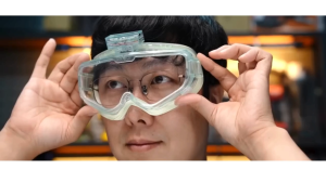 SOFTGLE FAN SAFETY GOGGLES Optimized airflow with the use of FAN module rechargable 1ea