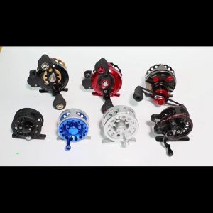 COD Reel Rill Pancing LEO Fly Fishing Full Metal 120M Murah Kuat Bahan Besi