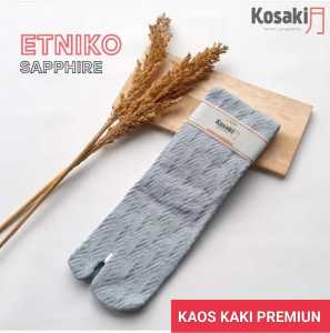 Kaos Kaki Muslimah Premium Kaos Kaki Motif KOSAKI ETNIKO-SAPPHIRE