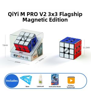 QY TOYS | Magnetic Suspended Competition Speed 4x4 Cube