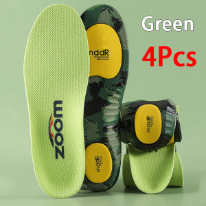 1Pair Non-Slip Sports Insoles Arch Support Orthotic Shoe Pads Highly Elastic Shock-Absorbing Insole