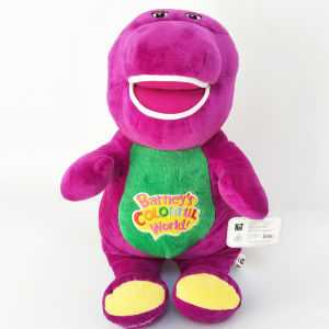 Purple Dinosaur Barney Children Plush Doll Stuffed Toy