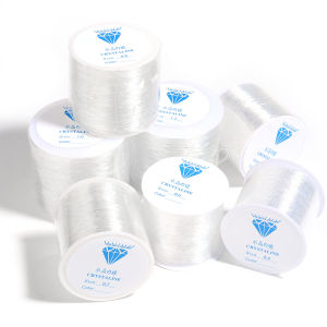 0.4-1.2mm Nylon Crystal Thread DIY Beading Stretch Cords Elastic Line For Jewelry Making Supply Wire String Thread