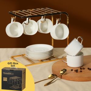 MONGDIO | High Quality Elegant European Style Luxury Coffee Cup Set