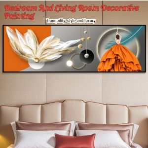 Bedroom And Living Room Decorative Painting Chinese Feng Shui Self-Adhesive Painting Home Decor Poster Art