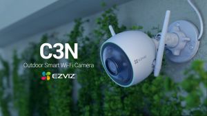 Ezviz C3N 1080 FHD Colored Outdoor Smart Wifi Camera | AI Powered Detection | IP67 Dust & Water Protection