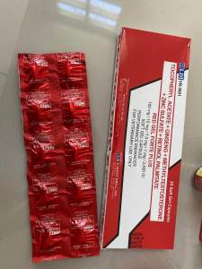 Red Gell Forte Vitamin Ayam || satu strip