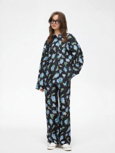 URLAZH | Vintage Comfortable Loose Soft Straight Leg Wide Trousers