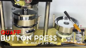 PrinTEE - QUAFF Button Press W/Mold 2.25 Inch (For China Button Pin Only)