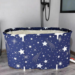 Portable Folding Adult Bathtub Childrens Swimming Pool Household Large Lightweight SPA Tub Thickened Insulated Bath Bucket