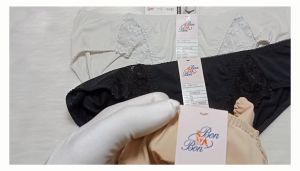 Quần lót nữ lưng cao nhấn ren BON BON- SV35152