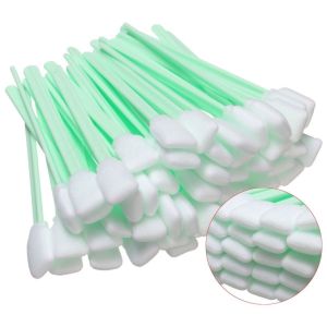50Pcs Sponge Head Cleaning Cleaner Swab Camera Lenses Inkjet Printer Swabs
