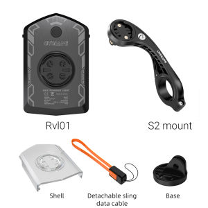 CYCLAMI RVL01 Bicycle Headlight Daytime Front Light 5000mAh Bike Safety Visibility Cycling Light for Garmin XOSS IGS Charging