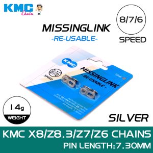 2 Pairs KMC Chain Quick Link 12 11 10 9 8 7 Speed MTB Chain Missing Links Road Bike Power Link Current Tensioner Bicycle Parts