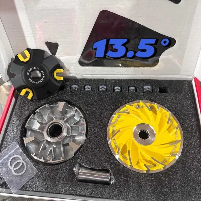 M.POWER RACING PULLEY SET DEGREE 13.5° FOR MIO SPORTY MIO SOULTY TAIWAN MADE FREE FLYBALL