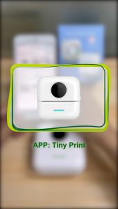 เครื่องปริ้นพกพา พิมพ์สติ๊กเกอร์ เครื่องปริ้นorder พิมพ์ที่อยู่ลูกค้าชัดเข้ม เครื่องปริ้นไร้หมึก เครื่องปริ้นสติ๊กเกอร์ เครื่องปริ้นความร้อน mini printer bluetooth แถมสติ๊กเกอร์ - Lazada