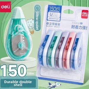 deli | Silent Drop-Resistant Large Capacity Invisible Correction Tape for Students
