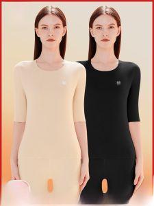 Áo lót nữa MiiOW Cat Person giữ nhiệt tay lửng cổ tròn