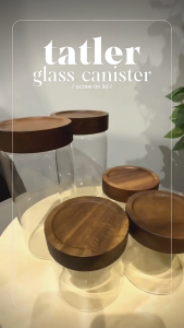 Glass Jar With Sealed Lid Kitchen Storage Food Container Airtight Glass Container Cookie Candy Jar with Acacia Screw Lid Spice Container Kitchen Storage Food Container